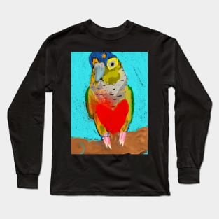 Conure Love Birb ( Bird ) Long Sleeve T-Shirt